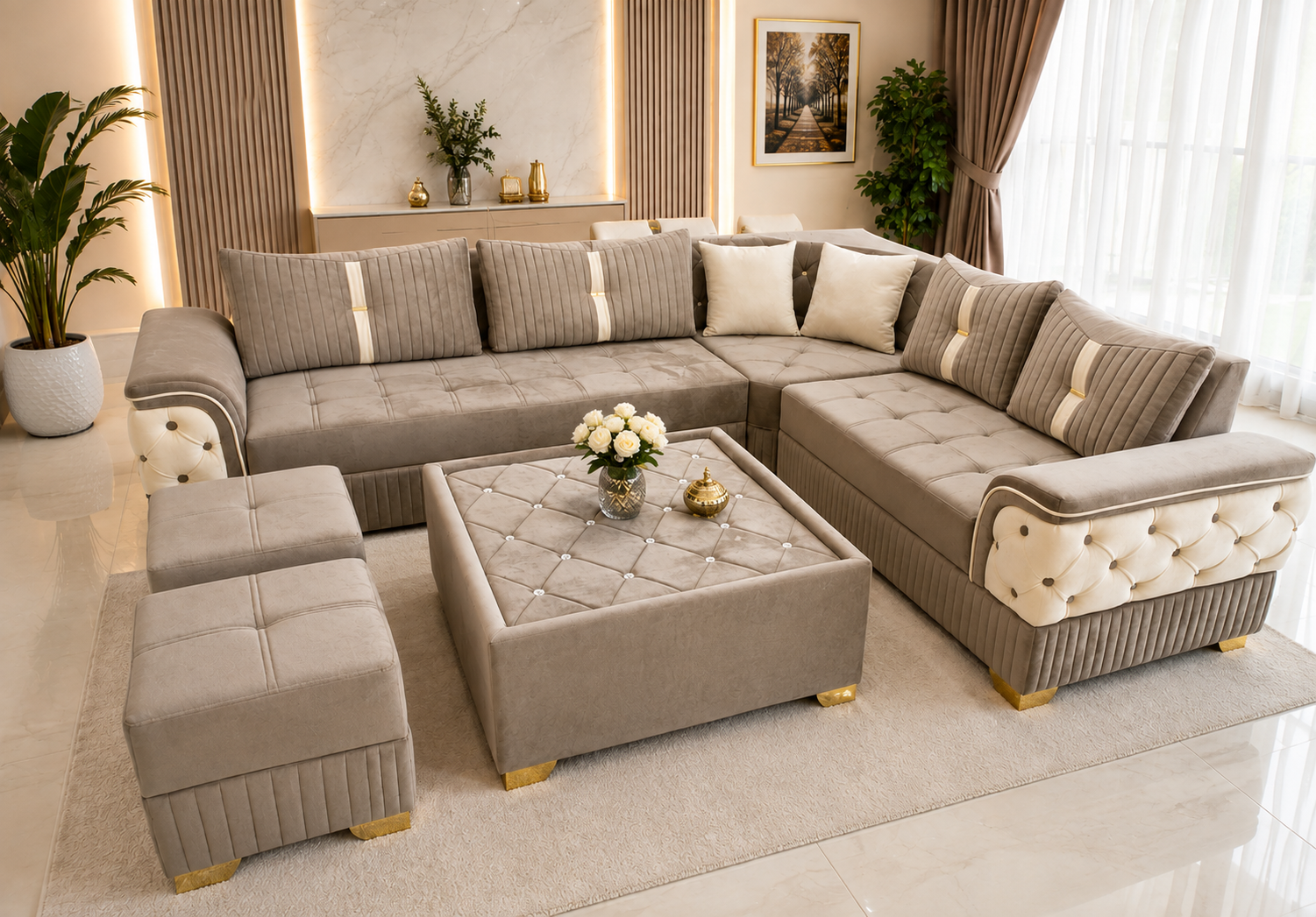 Luxury Corner Sofa Set in Rawalpindi