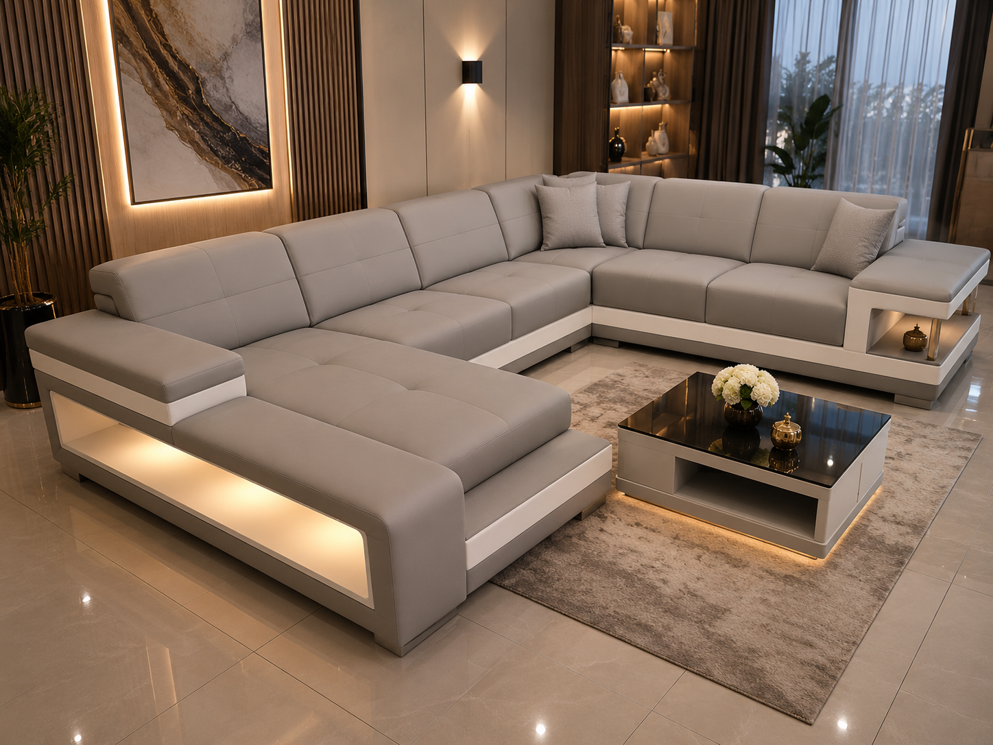 Premium Corner Sofa Set