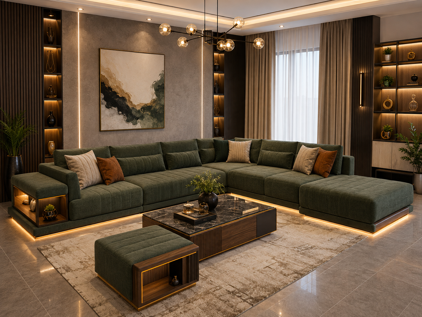 Corner Sofa Sets by Awan Furniture
