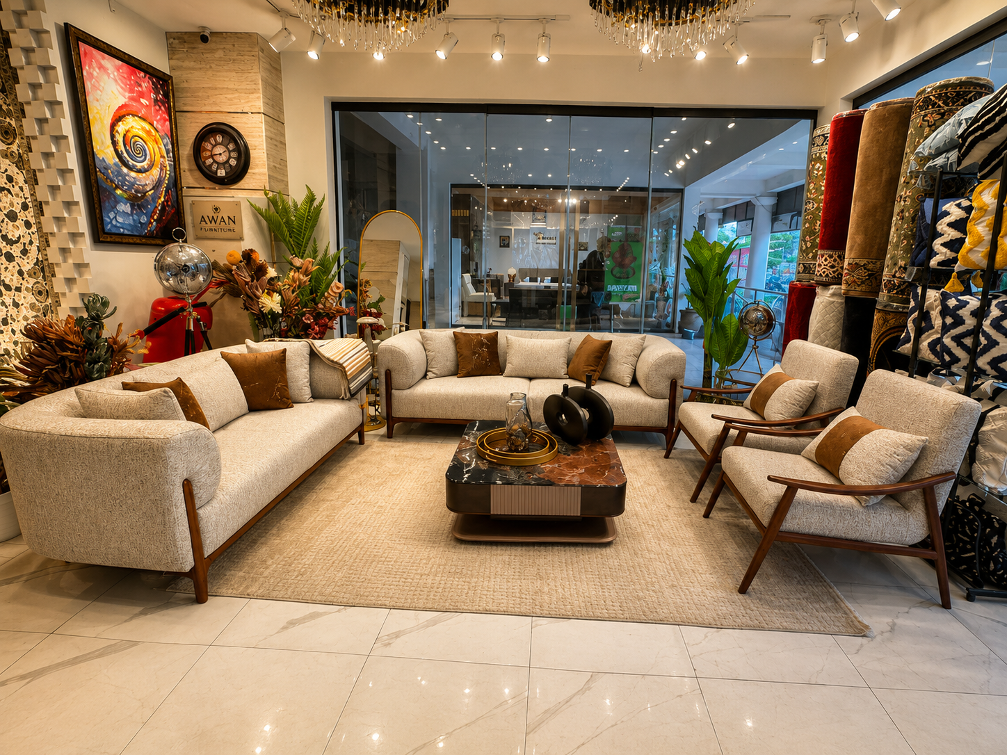 Luxury Sofa Set